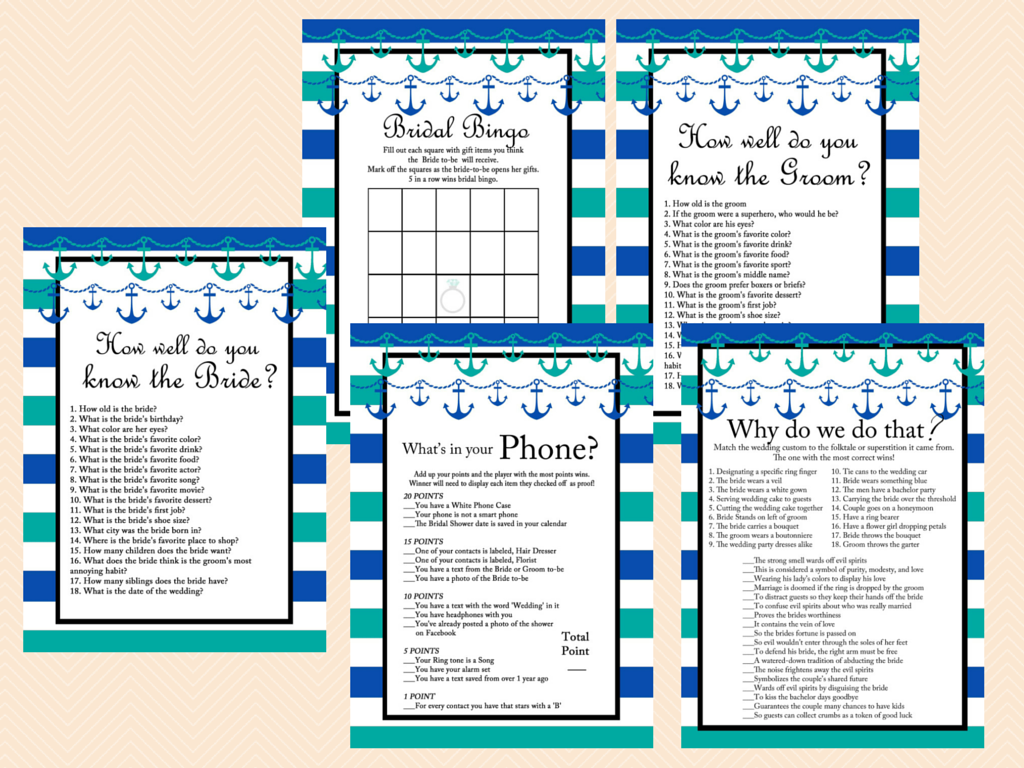 Tying the Knot Bridal Shower Ideas Bridal Shower Ideas Themes