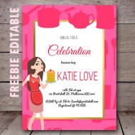 free editable bridal shower invitations bridal shower ideas themes