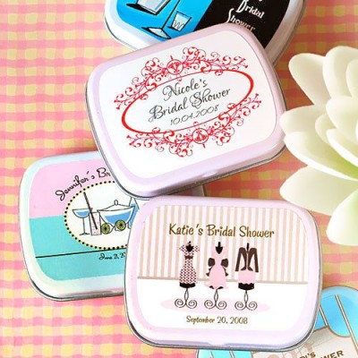 Exclusive Personalized Bridal Shower Mint Tins