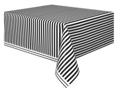 black white stripes tablecover kate spade theme