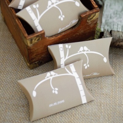 Personalized Themed Pillow Boxes