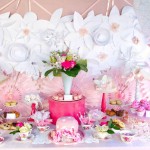 Pink and White High Tea Bridal Shower