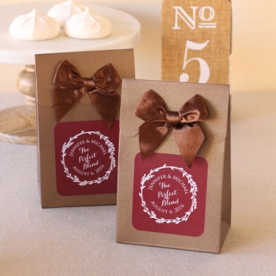 Personalized Wedding Themed Candy Bags