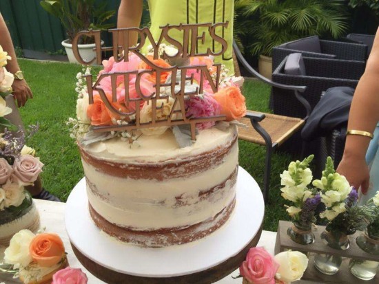 Rustic Bridal Shower cake