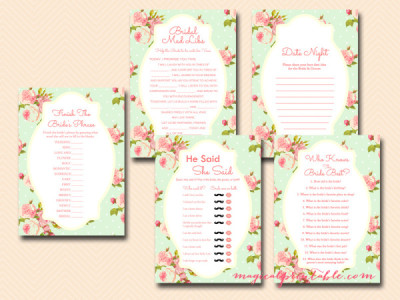 mint-shabby-chic-bridal-shower-game-package-instant-download-floral-mint-bridal-shower-wedding-shower-game-package-hens-party-game-package-bs77