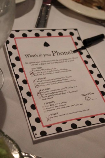 kate-spade-themed-bridal-shower-whats-in-your-phone-game