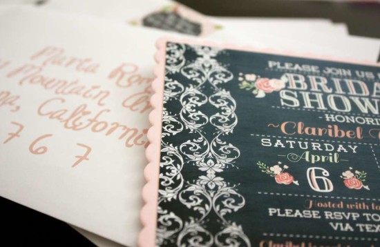 elegant-bridal-shower-chalkboard invitation