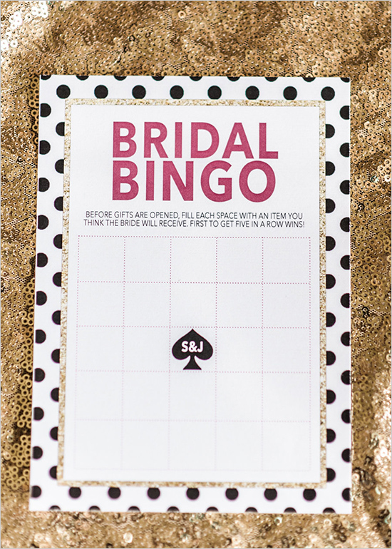 Shimmering Kate Spade Inspired Bridal Shower - Bridal Shower Ideas - Themes