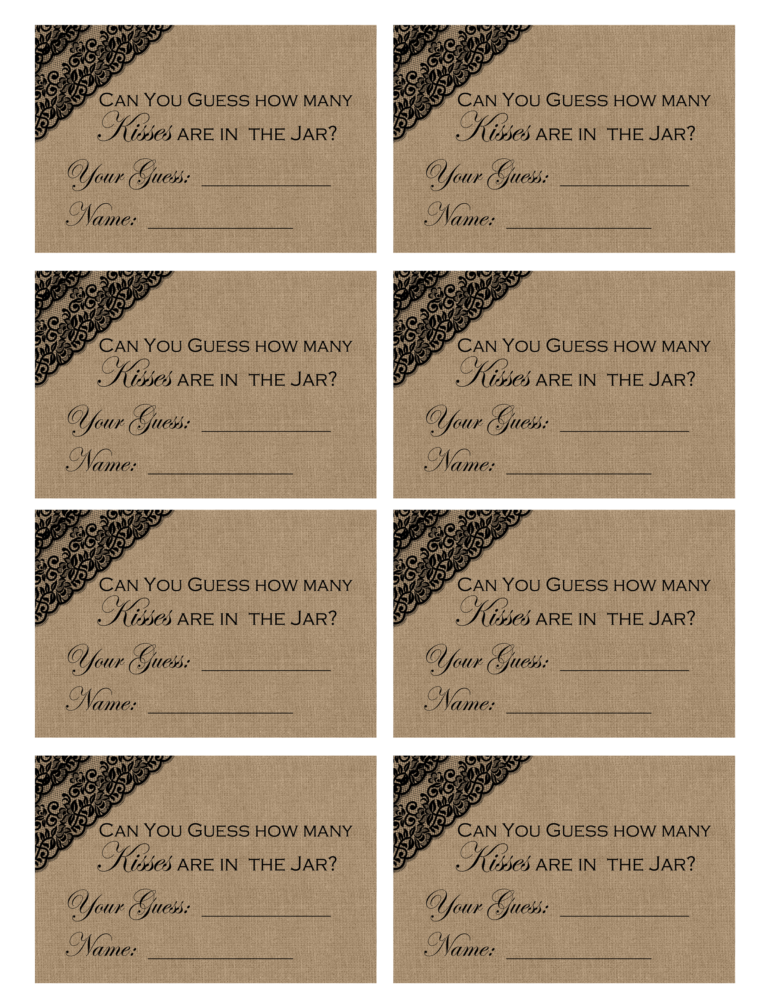 It's just an image of Magic How Many Kisses for the Soon to Be Mrs Free Printable It is an image of Magic How Many Kisses for the Soon to Be Mrs Free Printable