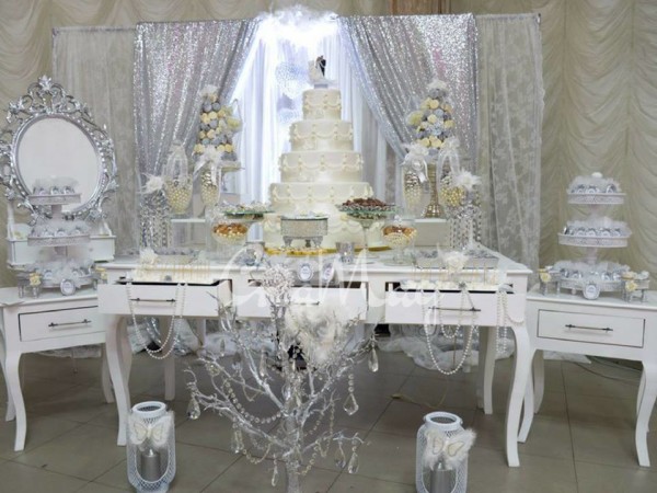 Silver-Wonderland-Wedding-Dessert-Buffet