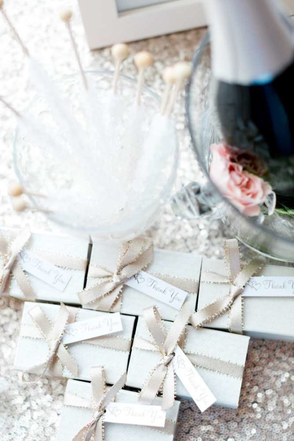 Rose Gold And Eucalyptus Bridal Shower Bridal Shower Ideas Themes