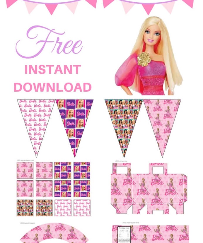 Free Barbie Bridal Shower Printable Bridal Shower Ideas Themes